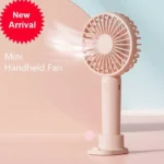Mini Fan Portable fan Desk Fan High Velocity Electric Fan USB Rechargeable Student Fan Design Mini Fan Portable Hand Held Fan For Office 1Pcs | Electric fan mini for school kids rechargeable fan for students