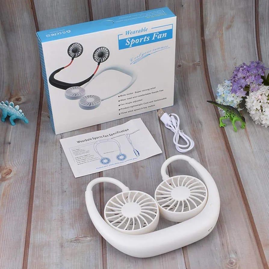 IMG-20250712-WA0085 Portable Neck Fan – Foldable, Hands-Free Cooling Device for Summer 2025 - Image 2