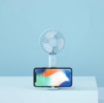 Mini Fan Portable fan Desk Fan High Velocity Electric Fan USB Rechargeable Student Fan Design Mini Fan Portable Hand Held Fan For Office 1Pcs | Electric fan mini for school kids rechargeable fan for students - Image 11