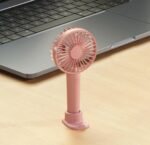 Mini Fan Portable fan Desk Fan High Velocity Electric Fan USB Rechargeable Student Fan Design Mini Fan Portable Hand Held Fan For Office 1Pcs | Electric fan mini for school kids rechargeable fan for students - Image 13
