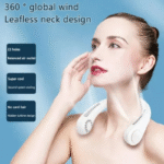 Mini Neck Portable No Bladeless Hanging Neck Rechargeable Air Cooler Mini Summer Sport Fan (random Colors) - Image 2