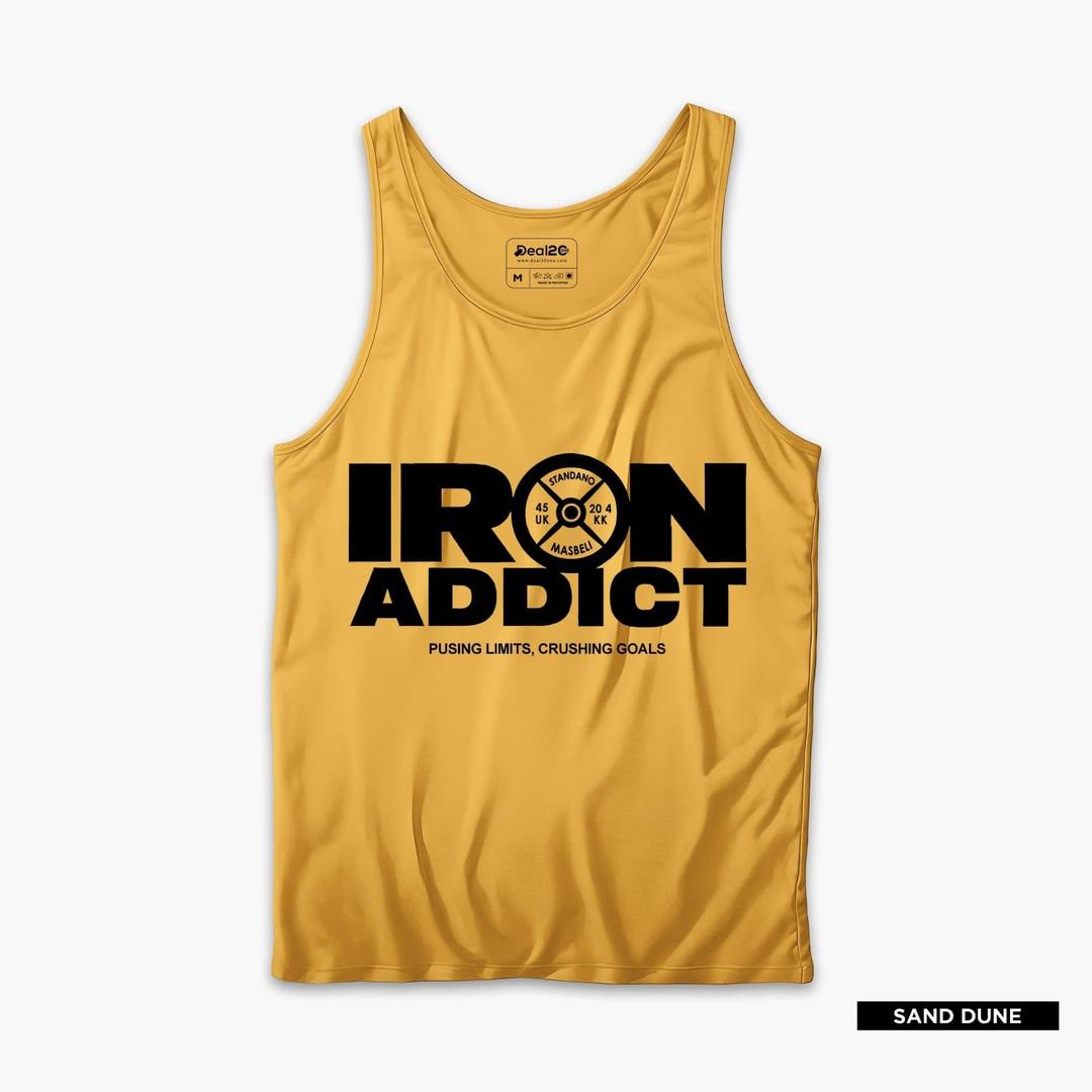 1755857782286 Men's Printed Sando Tank Tops – Pack of 3 Dri-Fit Sleeveless Shirts for Gym, Workout & Summer Casual Wear - Image 2