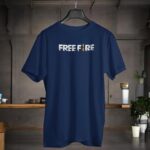 Men's Printed Cotton Jersey T-Shirt – Round Neck – Blue Color – Casual Wear – Soft & Comfortable – 1 Pc