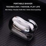 Mini Shave Portable Shaver Wet and Dry Men Is USB Rechargeable Shaver - Image 3