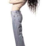 Women’s Beige Cut-Out Long Sleeve Top – Stylish Casual Wear - Image 4