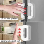 Multi-Purpose Safety Lock – Child Proof Lock for Fridge, Cabinets & Drawers - Image 9