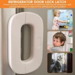 Multi-Purpose Safety Lock – Child Proof Lock for Fridge, Cabinets & Drawers - Image 2