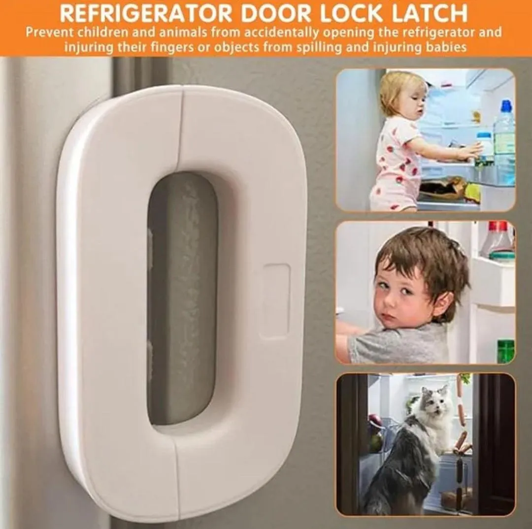 MZ51100000508AFTS-media-8 Multi-Purpose Safety Lock – Child Proof Lock for Fridge, Cabinets & Drawers - Image 2