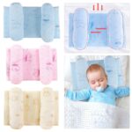 Soft Head Shaping Newborn Pillow for Flat Head Prevention, Breathable & Portable Infant Cushion - Baby Head Shaping Pillow - Adjustable Newborn Baby Head Shaping Pillow ( Random Color & Design ) - Without Box - Image 3