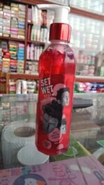 Set Wet Style Hair Gel - Hard Look Hold with Pro-Vitamin B5 for Men - Image 2