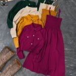 Trendy women and girls stylish and unique western dress