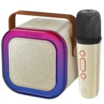 Audionic Boombox 102 Portable Bluetooth Speaker with Mic – RGB Lights, Karaoke, Noise Reduction & 4 Tone Modes