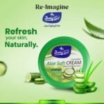 Body Sol Aloe Soft Cucumber Cream 135gm - Hydrating & Soothing Moisturizer - Image 2