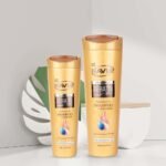 Navia Keratin Pro Gold Shampoo + Conditioner - Shine & Repair (400ml/200ml) - Image 2