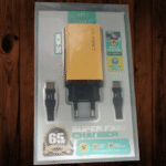 HI-FAST 65W Super Fast Charger Kit (HCH-36) with Type-C Cable & LED Light